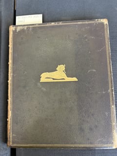 C062 gilt sphinx front board thumbnail