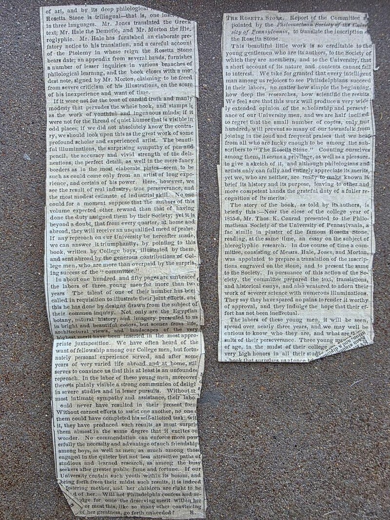 C044 two additional newspaper review clippings
