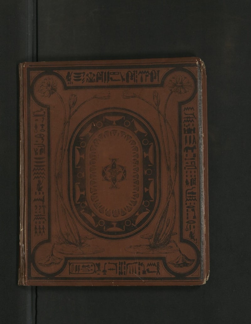 C064 Orange printed publisher board of the Newberry copy