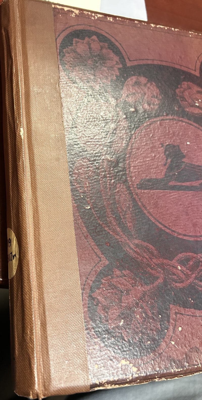 C094: Later brown cloth rebacking