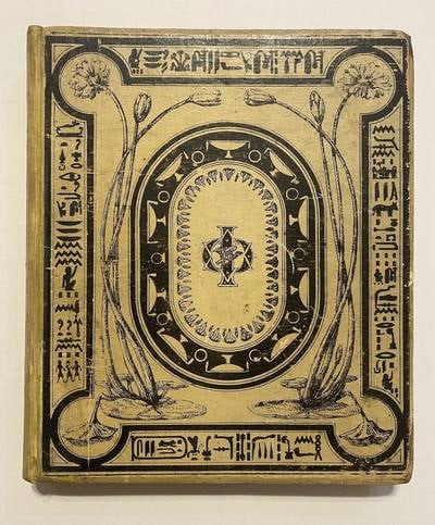 C020 original cream publisher-issued front board with black decoration