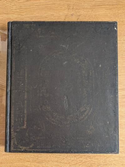 C070 worn original brown-and-gold Athenaeum front board