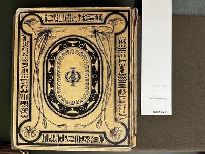 C038 Cream publisher-issued front board